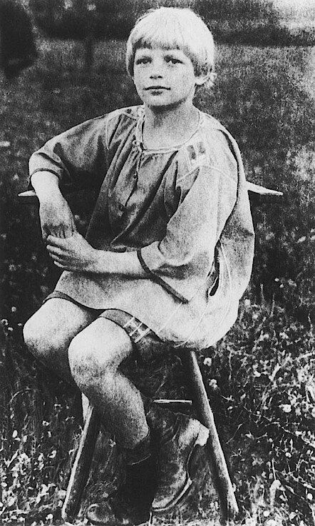 Dietrich Bonhoeffer im Alter von elf Jahren