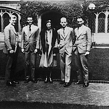 Union Theological Seminary: D. Bonhoeffer, Klemm, Marion und Paul Lehmann, Erwin Sutz, 1931