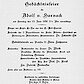 Gedrucktes Programm der Gedächtnisfeier für Adolf von Harnack am 15. Juni 1930