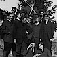 Confuxia der Verbindung <q>Igel</q> im Sommersemester 1923. Vorn sitzend links Wilhelm Dreier, links von D. Bonhoeffer Robert Held, rechts Theodor Pfizer, darüber rechts Arnulf Klett.