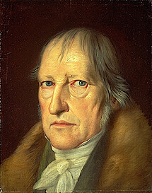 Georg Wilhelm Friedrich Hegel, Portrait von Jakob Schlesinger