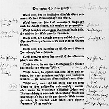 <q>Deutsche Gottesworte</q>. Bonhoeffers handschriftlicher Kommentar zur Verdeutschung der Bergpredigt von Reichsbischof Ludwig Müller.