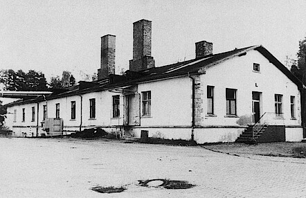 Wäscherei des Konzentrationslagers Flossenbürg, Verhandlungsort des SS-Standgerichts