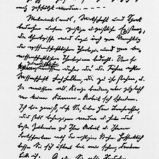 Brief von Harnack