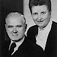 Superintendent Eduard Block mit Ehefrau