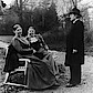 Clara von Hase mit ihrem Mann Karl Alfred von Hase und ihrer Schwester Helene Yorck von Wartenburg
